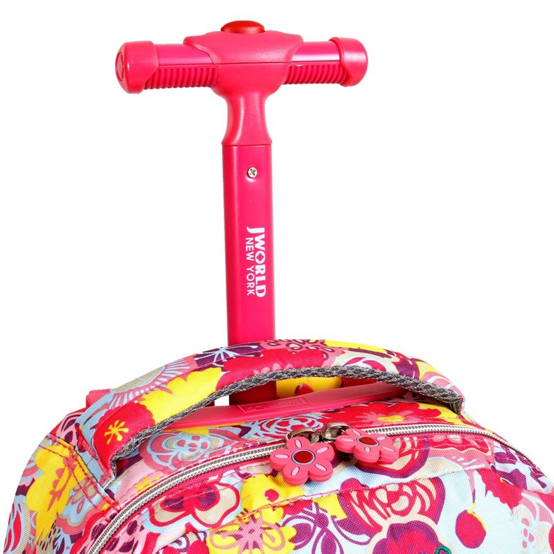 Kids' J World Lollipop 16" Rolling Backpack with Lunch Bag, 4 of 13