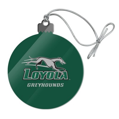 Loyola University Maryland Primary Logo Acrylic Christmas Tree Holiday Ornament