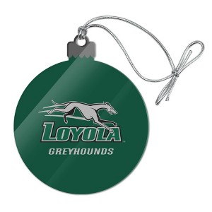Loyola University Maryland Primary Logo Acrylic Christmas Tree Holiday Ornament - 1 of 4