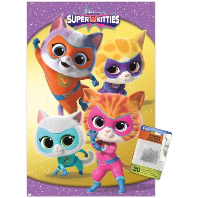 Trends International Disney Junior Super Kitties - Group Unframed Wall 