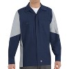 Red Kap Men's Long Sleeve Two-Tone Crew Shirt - 3 of 3