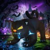 Dexmalle Inflatable Halloween Black Cat - 2 of 4
