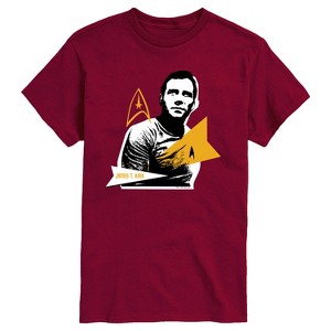Men's - Star Trek - Retro Kirk Short Sleeve Graphic T-Shirt - 1 of 4