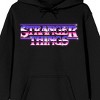Stranger Things Ombre Logo Hoodie – Unisex Hooded Sweatshirt - 2 of 4