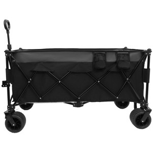 Vynxaria Extended Heavy-Duty Foldable Utility Wagon ¨C 480lbs Capacity, Ultra-Stable Frame, All-Terrain Wheels, No Assembly - 1 of 4