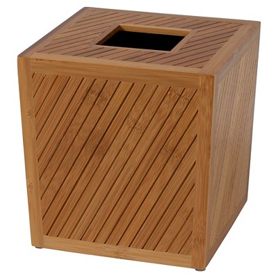 wood tissue box cover