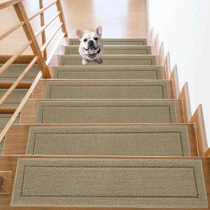 BAGOKIE 15 Pack 8"x30" Non-Slip Stair Treads - 1 of 4