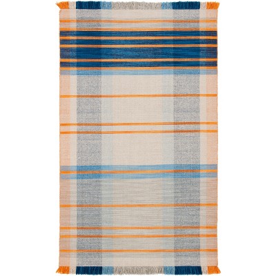 Striped Kilim STK701 Hand Woven Area Rug  - Safavieh