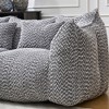 Comfy Bean Bag Chair Accent Chair for Gaming Reading, Lazy Oversized Sofa Lounge Chair,  Adult Bean Bag Couch - ModernLuxe - 4 of 4