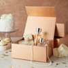 Stockroom Plus 6 Pack Magnetic Gift Boxes with Lids, 9.5x7x4 In for Birthday, Wedding, Groomsman and Bridesmaid Proposal Box, Rose Gold - 2 of 4