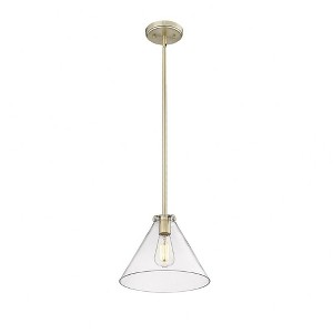 Millennium Lighting Aliza 1 - Light Pendant in  Modern Gold - 1 of 1
