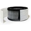 Nispira 3-in-1 True HEPA Carbon Filter Replacement Compatible with Crane Air Purifier EE-5067, 1 Pack - 4 of 4