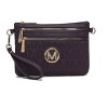 MKF Collection Roonie Milan M Signature Crossbody Wristlet Bag by Mia K - 2 of 4