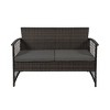 WestinTrends  4-Piece Outdoor Patio Conversation Set - 3 of 4
