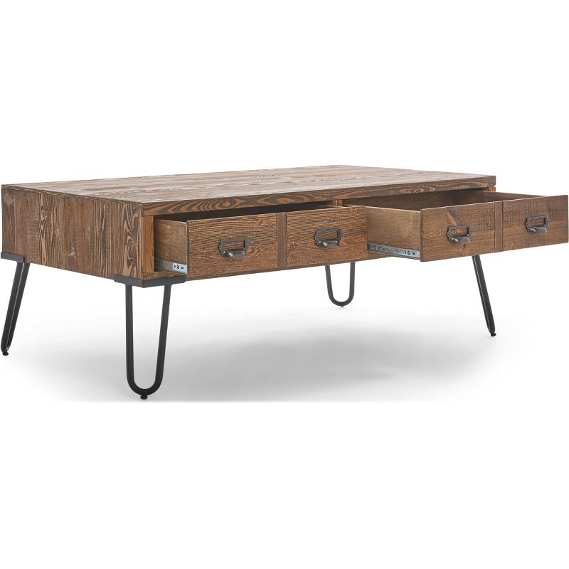 Bryant Coffee Table with Storage Aged Pine - Serta, 5 of 18