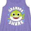 Girls' - Baby Shark - Grandpa Shark Graphic Sleeveless Aline Dress - 2 of 4