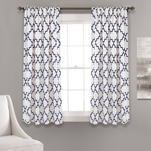 Set Of 2 52 X84 Bellagio Room Darkening Window Curtain Panels