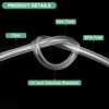 Unique Bargains Clear Tube Flexible Lightweight Low Pressure Industrial Tubing 1 Pc - 2 of 4
