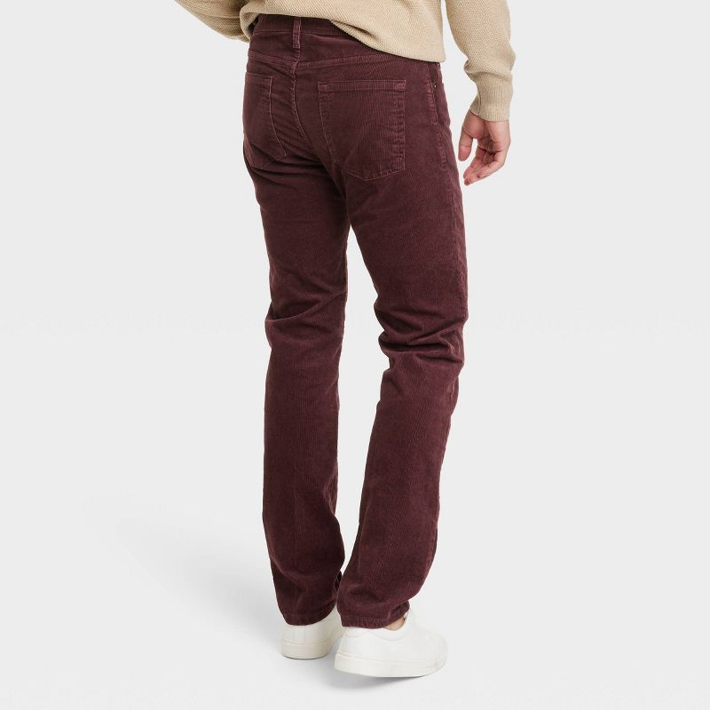 Men's Slim Straight Corduroy 5-Pocket Pants - Goodfellow & Co™, 3 of 5