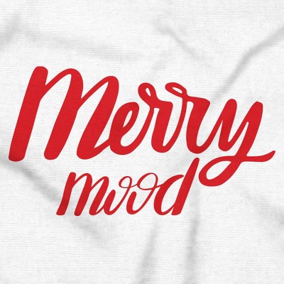 Xmas Classic Christmas Merry Mood Graphic T Shirt Men or Women Brisco Brands