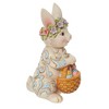 Jim Shore 5.0 Inch Basket Of Easter Blessings! Heartwood Creek Pint Tree Ornaments - 3 of 3