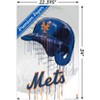 Trends International MLB New York Mets - Drip Helmet 22 Unframed Wall Poster Prints - 3 of 4