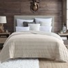Swift Home | 1-Piece Embossed Faux Fur Coverlet Bedspread - 2 of 4