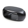 NicBex Modern Oval Coffee Table for Living Room,2-Layer Fiberglass Center Table,Simple Living Room Furniture - 4 of 4