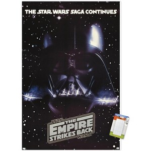 Trends International Star Wars: The Empire Strikes Back - Vader One Sheet Unframed Wall Poster Prints - 1 of 4