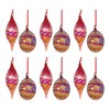 Irredescent Glass Ornament (Set of 12) - 3 of 4
