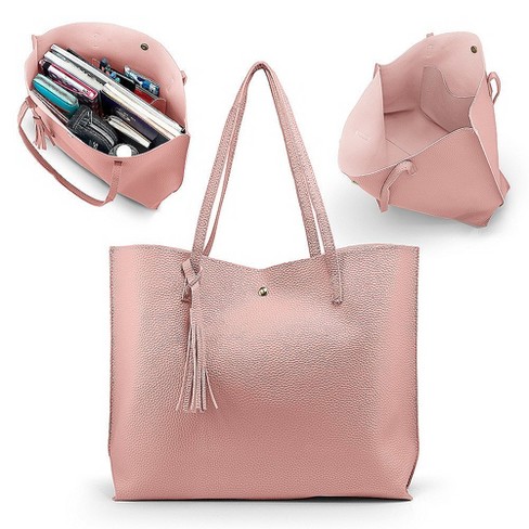 Large pink clearance handbags