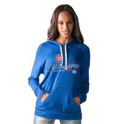 Touch by G-III Womens Cubs 2016 World Series Champs Hoodie Sweatshirt