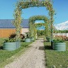 Raised Garden Bed Trellis Raised Bed Kit – 95Ft”Planter Raised Garden Boxes Outdoor,Drainage Design for Vegetables, Rust-Proof and Vines - 2 of 4