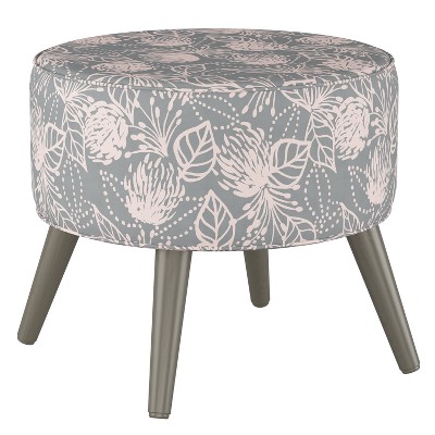 target floral ottoman