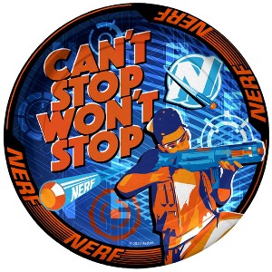 Treasures Gifted Nerf Plates 9in - Nerf Party Supplies - 8 Pack - 1 of 4