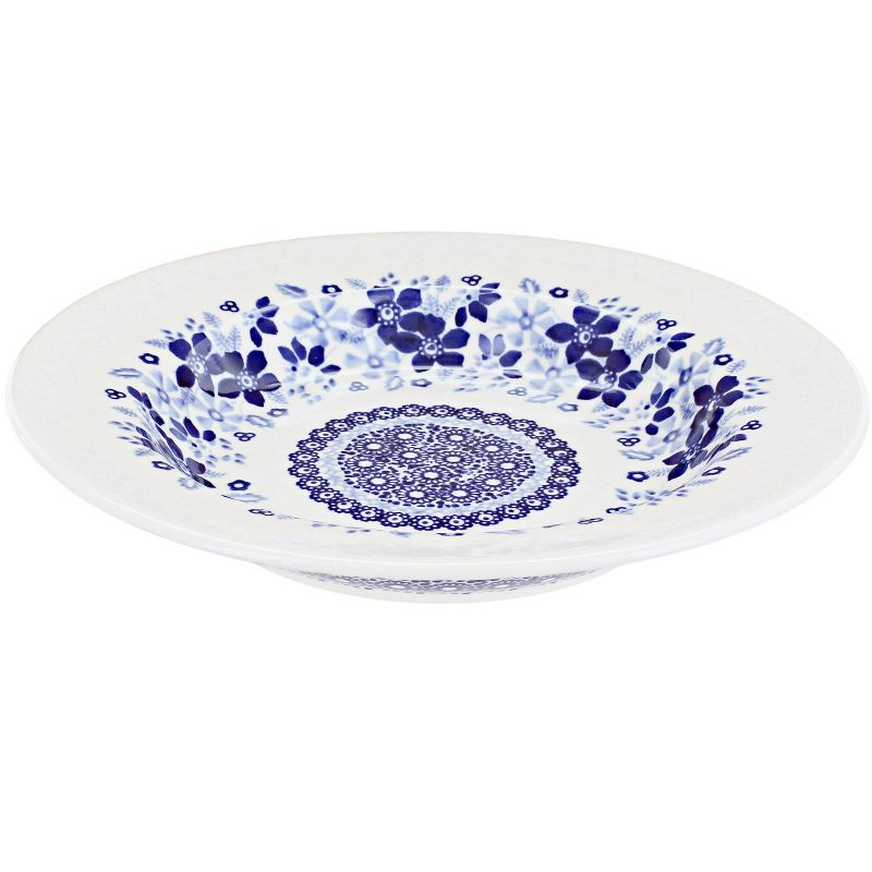 Blue Rose Polish Pottery T133 Manufaktura Soup Plate, 1 of 3
