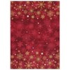 High-Quality  Pearl Velvet Polyester Washable Foldable Printed Rug XM-Christmas Romantic Decoration Soft and Durable Carpet - 2 of 4