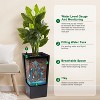 Acekool Self-Watering Planters (Set of 2) - Black & White with Drainage & Wheels - 2 of 4