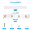 Unique Bargains 304 Stainless Steel Waterproof Round Chamfer Coat Hook - 2 of 3