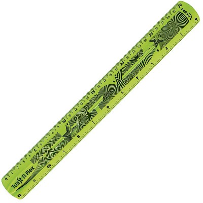 Universal Stainless Steel Ruler W/cork Back And Hanging Hole 12 Silver  59023 : Target