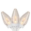 Northlight LED C7 Christmas Lights - Warm White - 16' White Wire - 25ct - 2 of 4