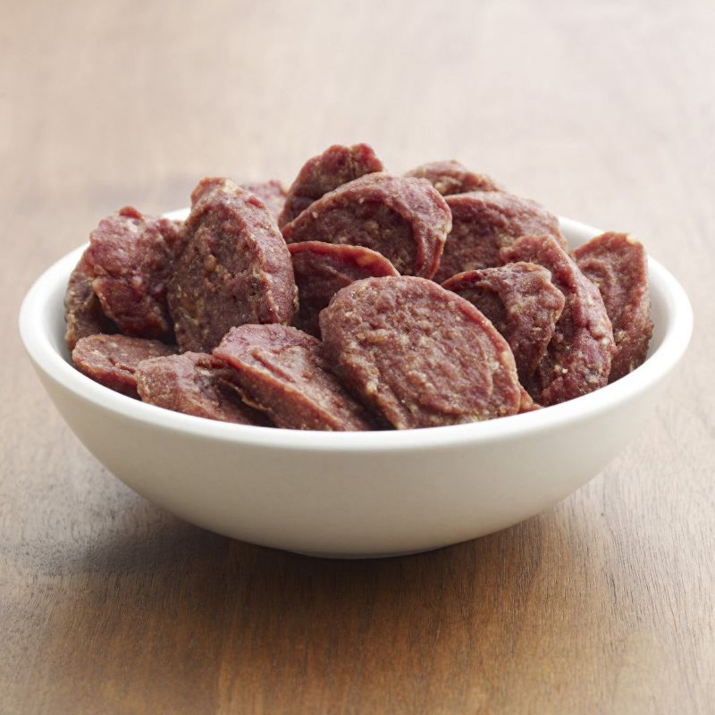 Milo&#39;s Kitchen Beef Sausage &#38; Rice Slices Chewy Dog Treats - 18oz, 5 of 6