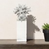 HomeRoots 10" White Metal Tabletop Sculpture - 2 of 4