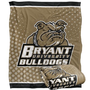Bryant University Logo Dots Silky 50x60 Blanket, 1 Sided - 1 of 4