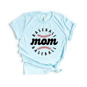 Simply Sage Market Women's Baseball Mom Baseball Short Sleeve Graphic Tee - 1 of 2