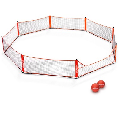 GoSports Gagagon Gaga Ball Pit - Portable Indoor/Outdoor Game Set - Includes 2 Balls and Carrying Case