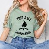 Simply Sage Market Women's This Is My Camping Shirt Short Sleeve Graphic Tee - 2 of 3