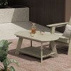 WestinTrends Outdoor Patio All-weather Modern Coffee Table - 2 of 3