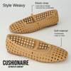 CUSHIONAIRE Weavy Squared Toe Woven Ballet Flats Shoes for Women with Memory Foam | Comfortable Mary Jane Flats for Women with Breathable Mesh Design - 3 of 4