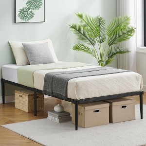 Whizmax Bed Frame Heavy Duty Metal Mattress Foundation Platform Sturdy Steel Slat No Box Spring Needed, Easy Assembly, Noise Free - 1 of 4